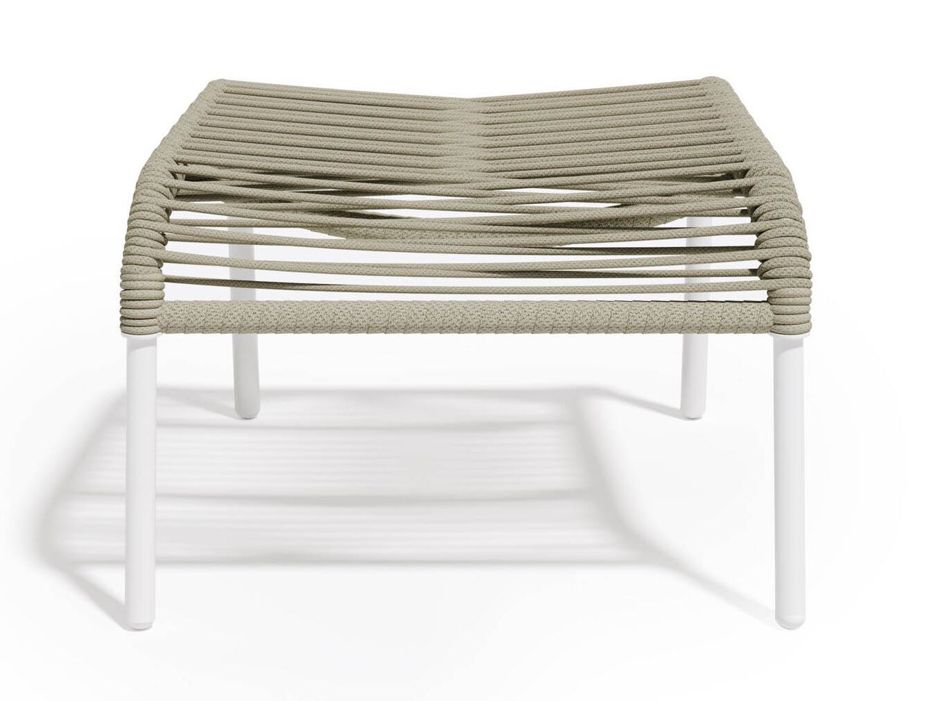 Алюминиевая и веревочная прямоугольная Садовая подставка для ног Atmosphera Pleasure .25 ARCH-00150498 - Вид №10