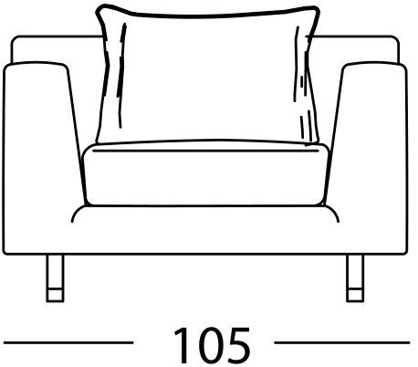 Marac 3-х местный тканевый диван со съемным чехлом sun-id-1404027 - Вид №4