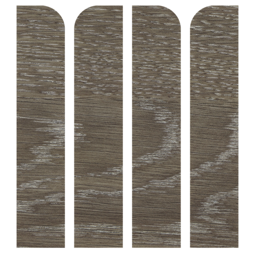 Заглушка для плинтуса, стикер  S81402.24 HANNAHHOLZ 