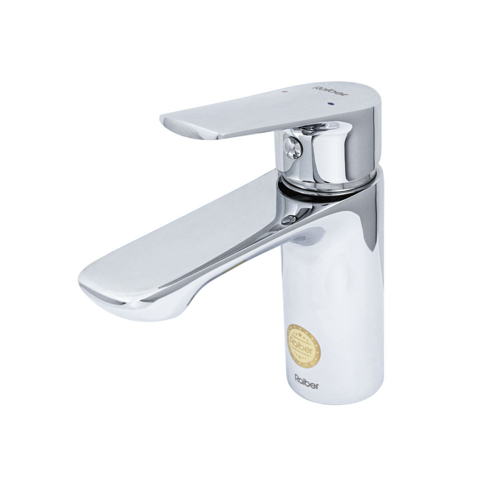 R1502 Смеситель для раковины однорычажный Raiber Zinger  - Вид №2