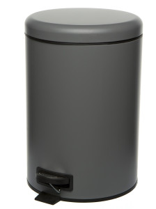 Вёдра с педалью и крышкой Pavo 12L Grey NAVAKO