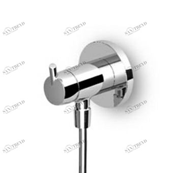 ZSB072 - R99686 Смеситель для душа, однорычажный, с внешним подключением 1/2 ". Zucchetti Simply Beautiful 