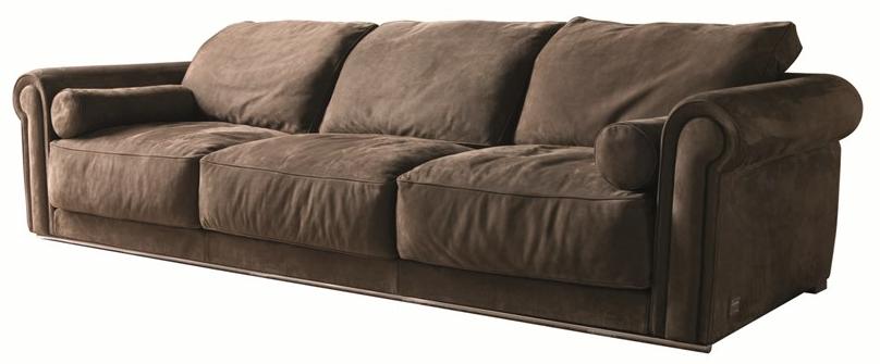 Longhi 3-х местный кожаный диван Loveluxe W 540 - Вид №1