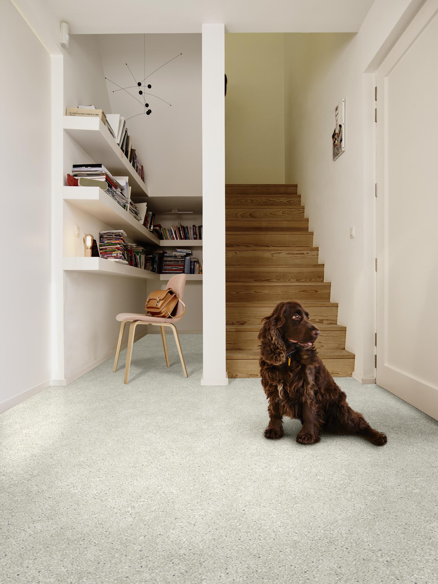 Противоскользящий виниловый пол с эффектом цемента BEAUFLOR Silvertex ARCH-00103151 - Вид №2