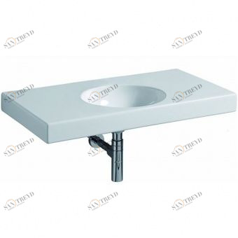 123291000 Подвесная раковина настенная прямоугольная Keramag 