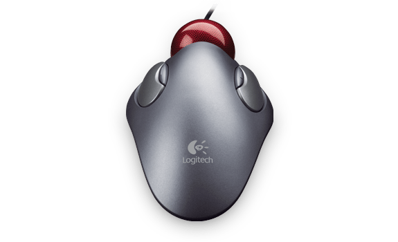 910-000808 trackball marble mouse Logitech Santreyd  - Вид №2
