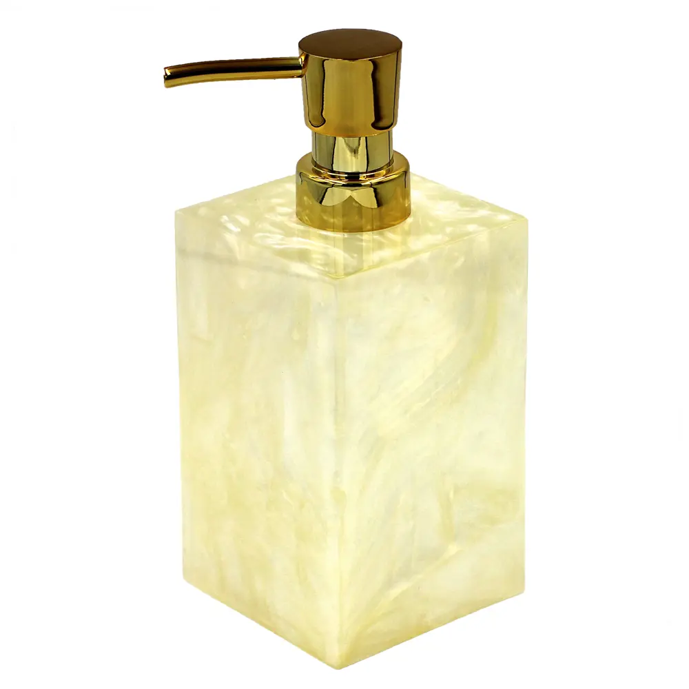 Дозатор для жидкого мыла Bath Plus Pearl цвет жёлтый 83410238 STLM-2125199