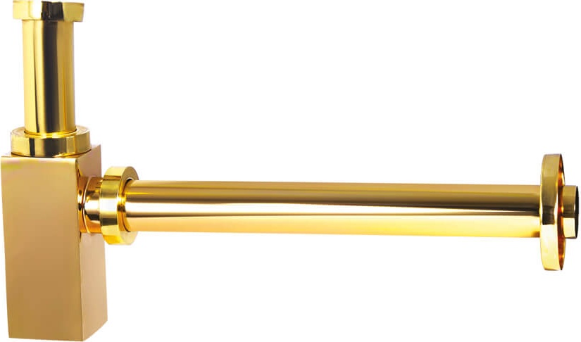 SF194G Сифон для раковины латунь ЗОЛОТО Creavit  - Вид №1