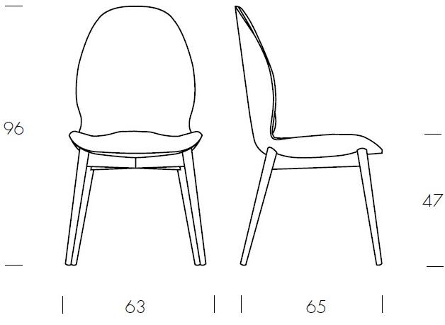Tonin Casa Мягкое кресло из кожи с высокой спинкой Sorrento T7284 - Вид №4