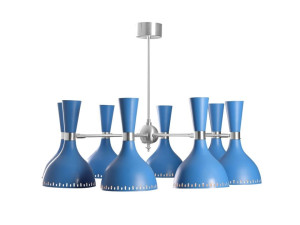 Металлический светодиодный подвесной светильник