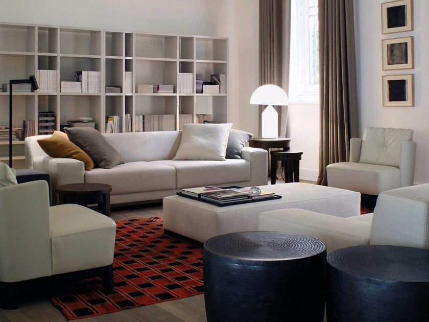 Meridiani 3-х местный кожаный диван Frieman sun-id-1506492 - Вид №2