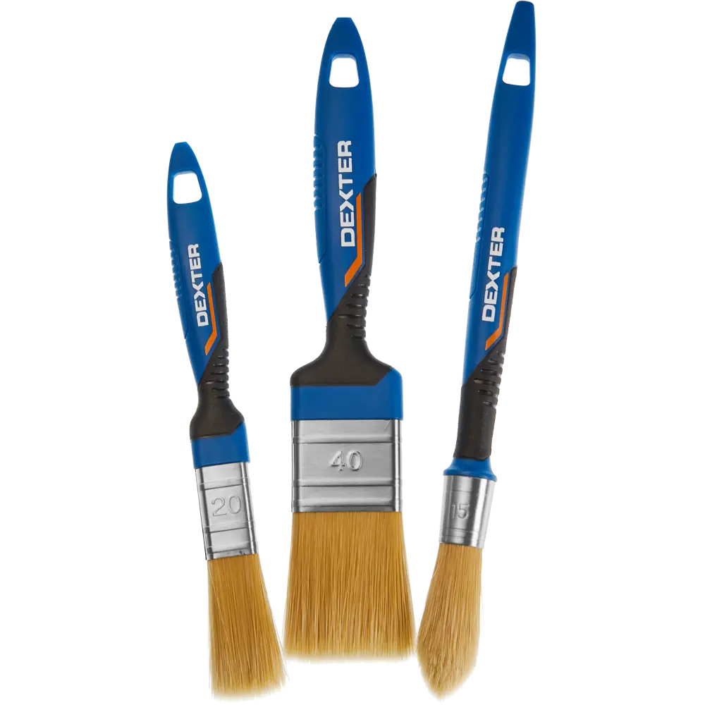 Набор кистей для водных красок Dexter 3 шт STLM-2116014