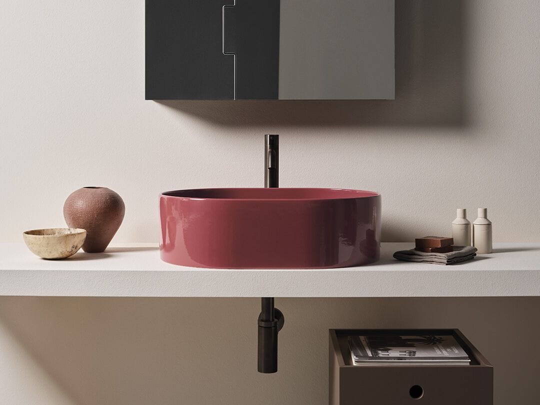 Керамическая столешница овальная раковина Ceramica Cielo Тео ARCH-00066219