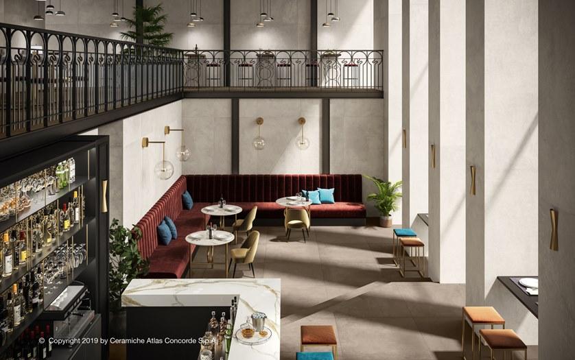 Atlas Concorde Пол из керамогранита под бетон Raw sun-id-1421703 - Вид №55