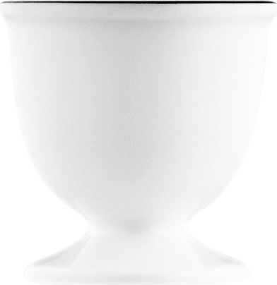 10642814 Furstenberg Подставка для яйца Furstenberg "Вагенфельд" 5см (с чёрным кантом) Фарфор 