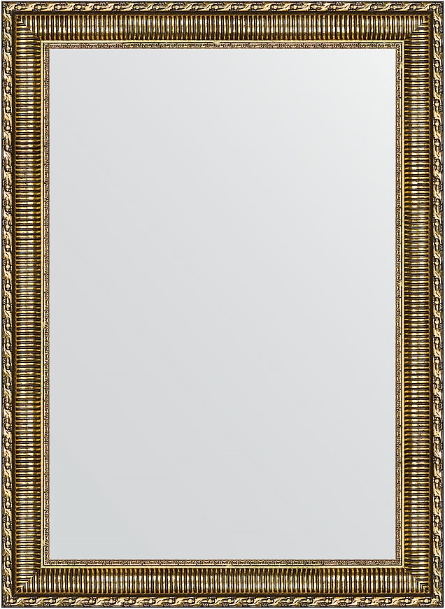 BY 0798 Зеркало в багетной раме - золотой акведук 61 mm EVOFORM Definite