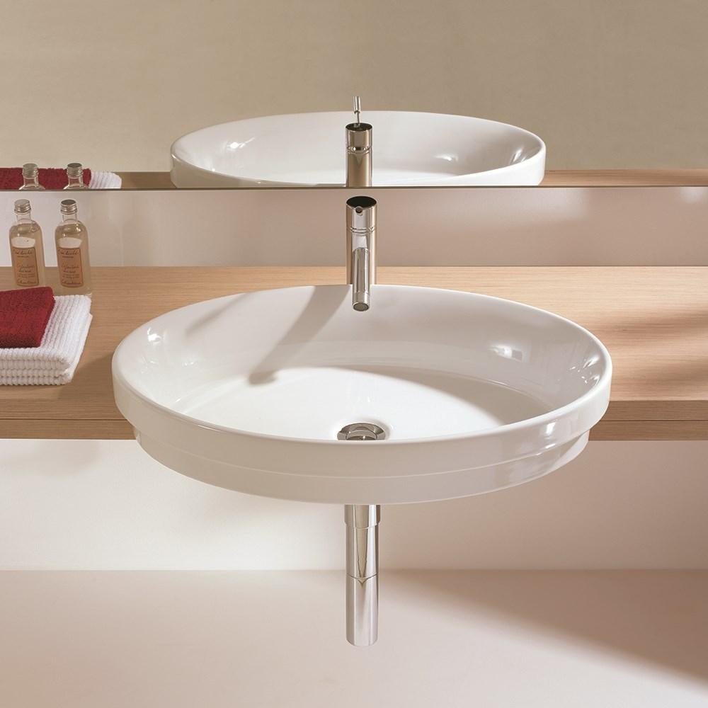 Раковина встраиваемая сверху Sanitana OVALO 635 S10063550400000 ( CILE3E )  - Вид №2