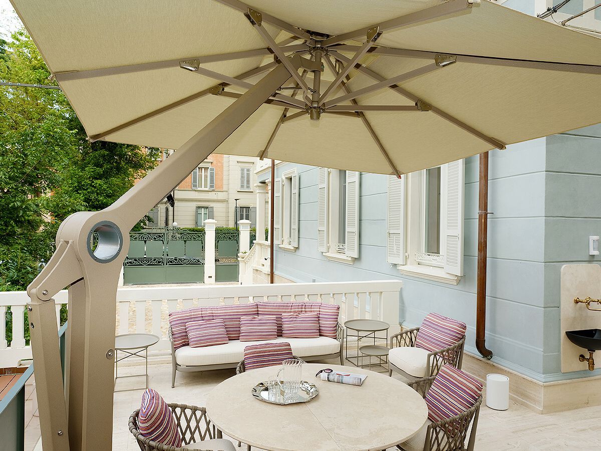 Зонтик с боковым полюсом Ombrellificio Poggesi JOINT ARCH-00079026 - Вид №7