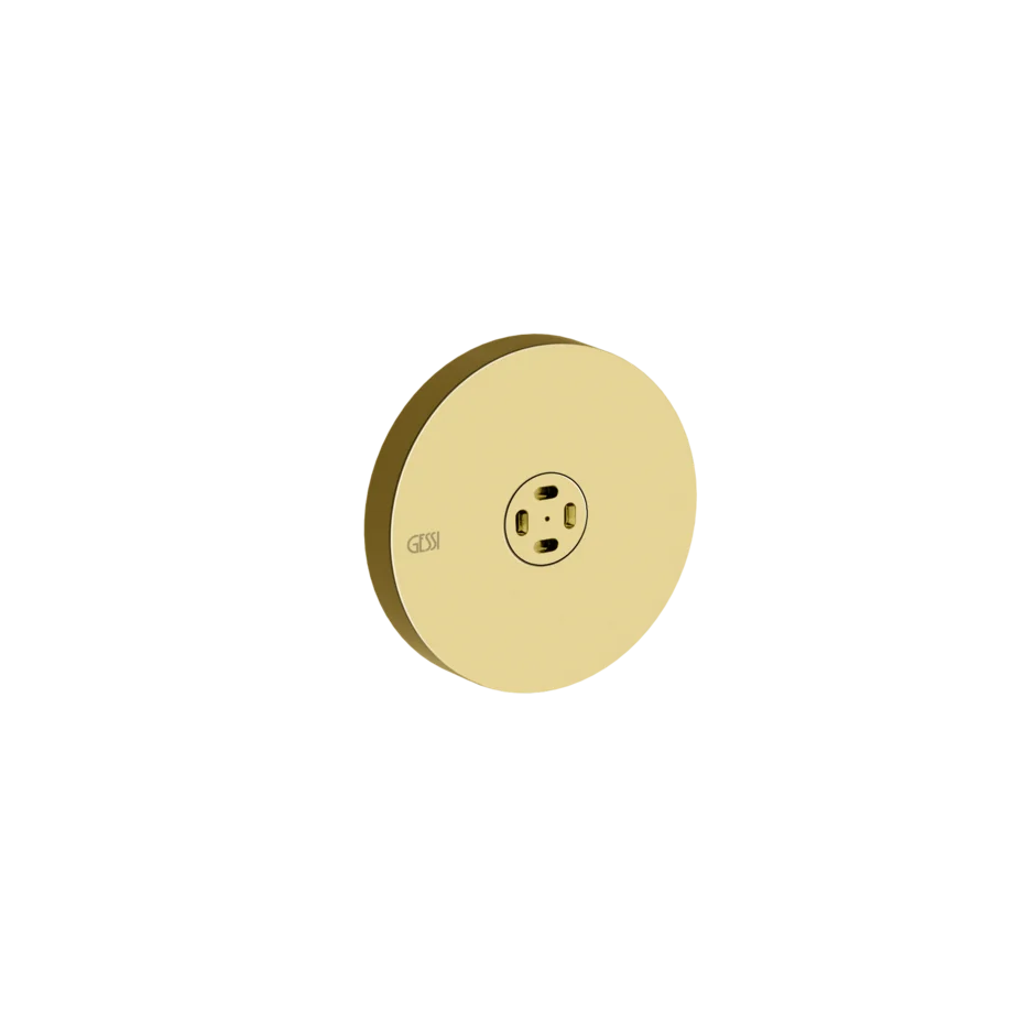 Корпус реактивного двигателя 32977 246 Gessi Ventaglio ЗОЛОТОЙ PVD 32977246