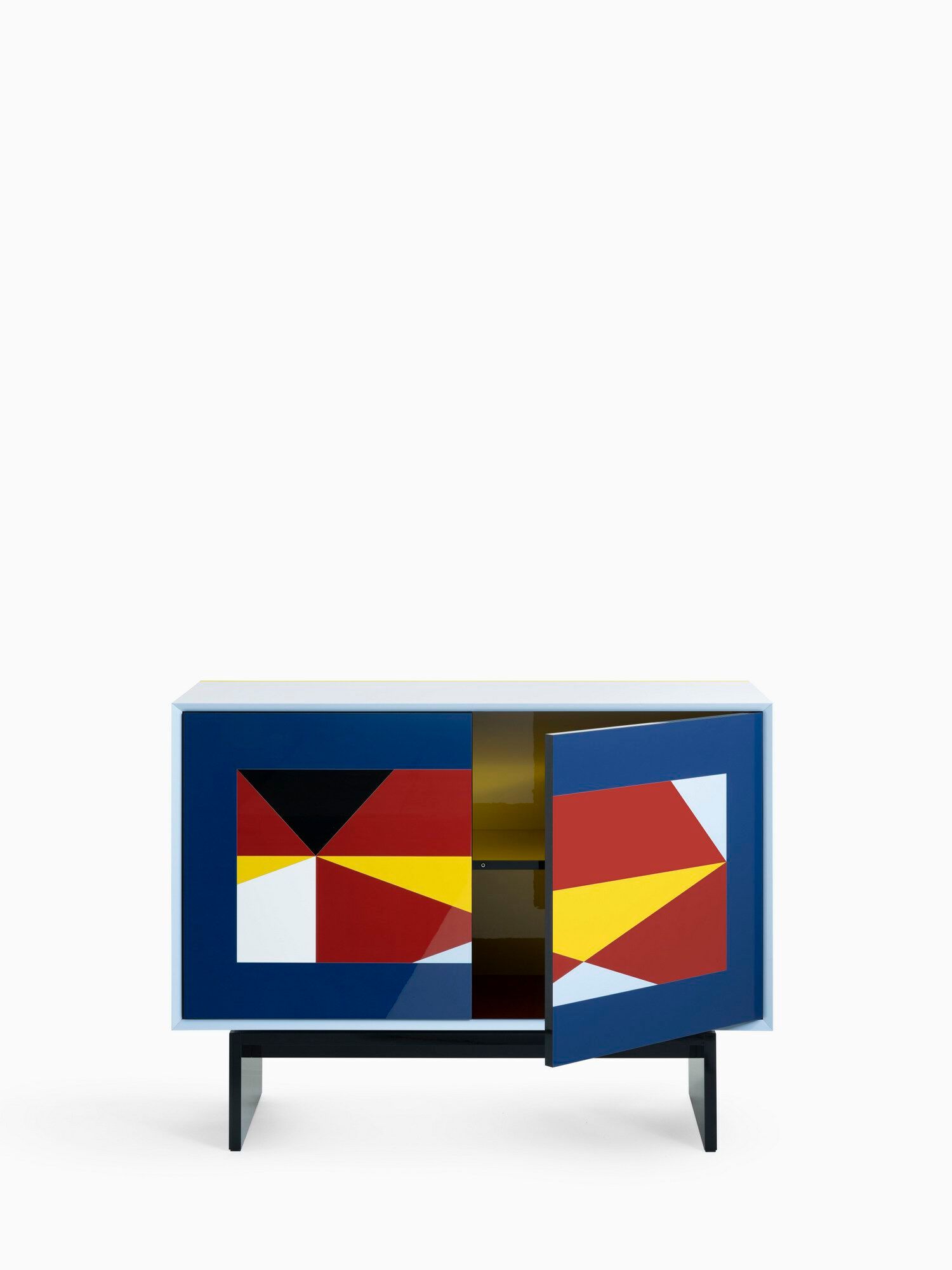 Шкаф с распашными дверцами из ацетата целлюлозы Porro линия ARCH-00011961 - Вид №3