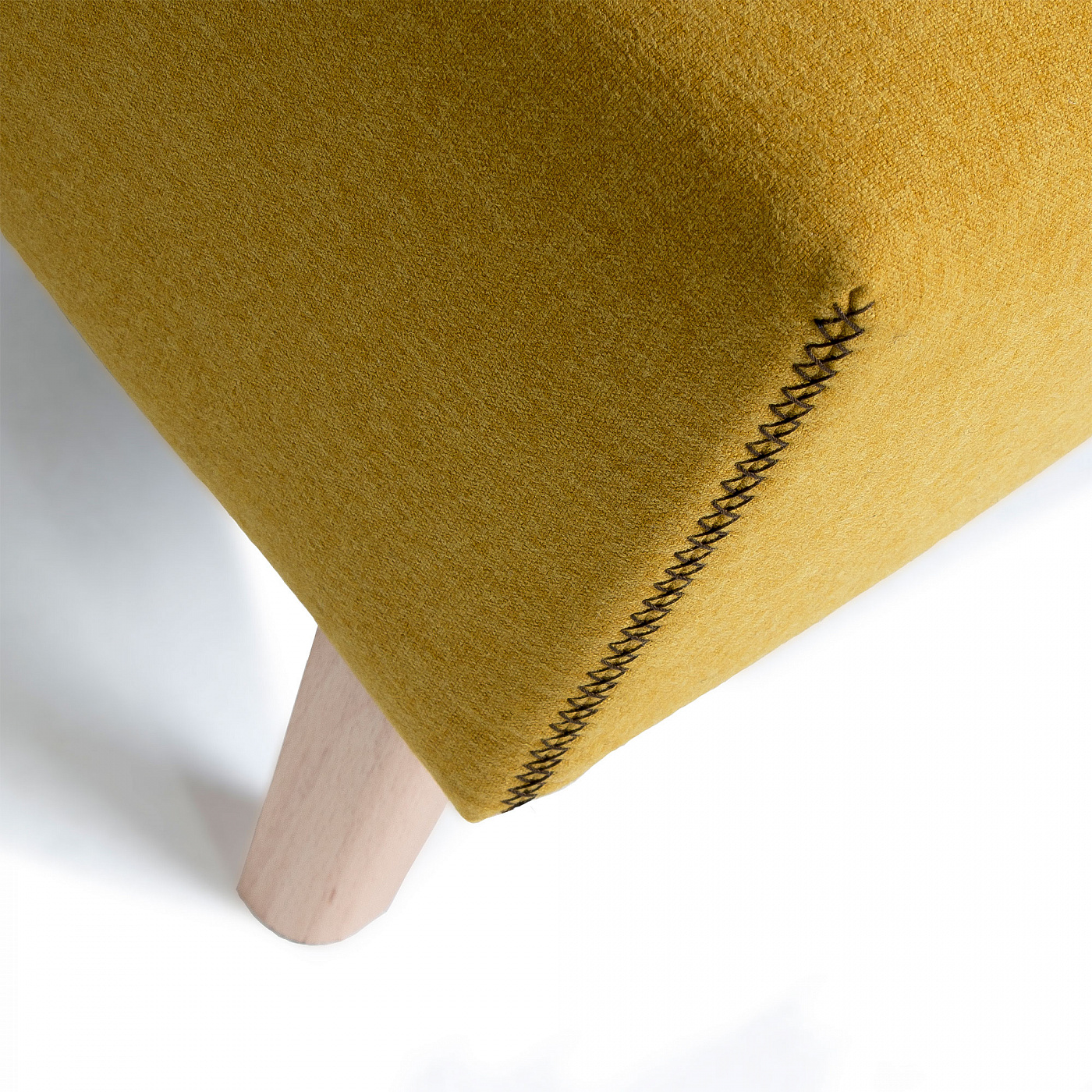 053358 Банкетка Lydia желтая La Forma Dyla 