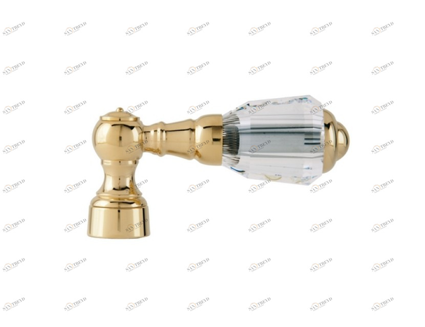 038645.D00.71 Комплект ручек душевой системы с кристаллами сваровски Античное серебро Mestre 