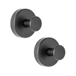 Крючок на присоске Fix сталь цвет графит 2 шт.