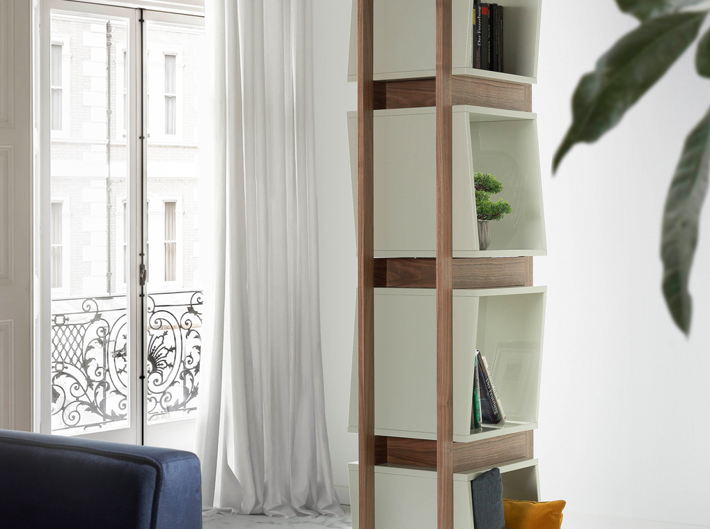 033171 Стеллаж жемчужно-серый Angel Cerda Equilibrio - Вид №6