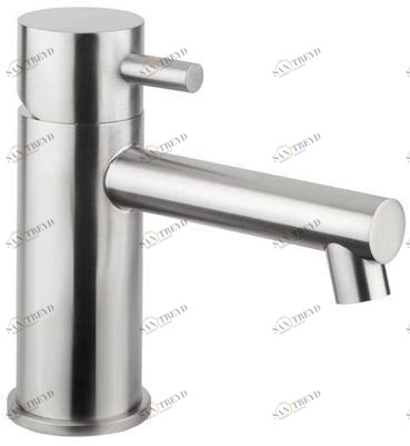 MINA Смеситель для умывальника из нержавеющей стали с одним отверстием Stiriana Mi2251