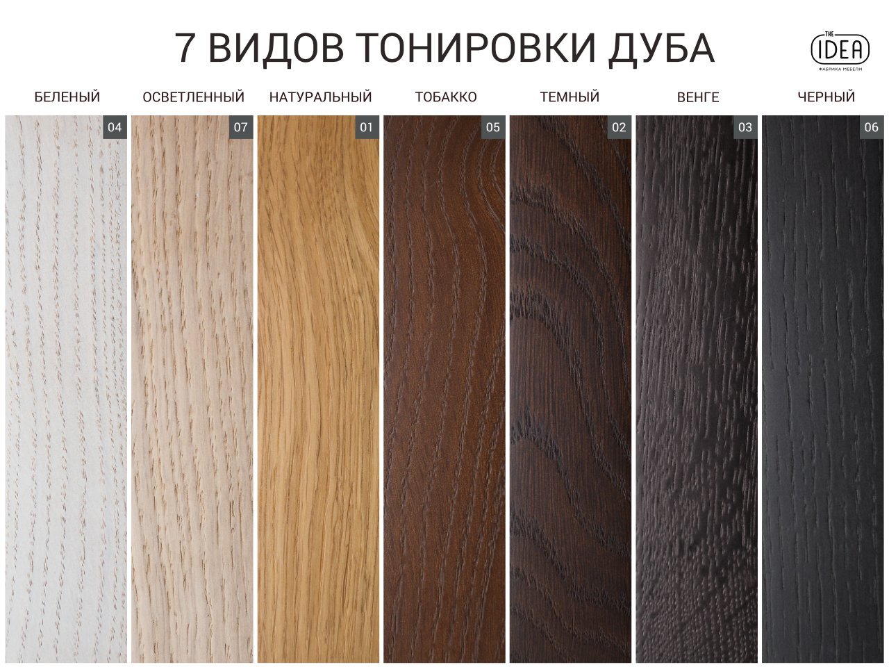 Шкаф двухдверный распашной темный дуб Case №3 THE IDEA  210418 Коричневый  - Вид №3