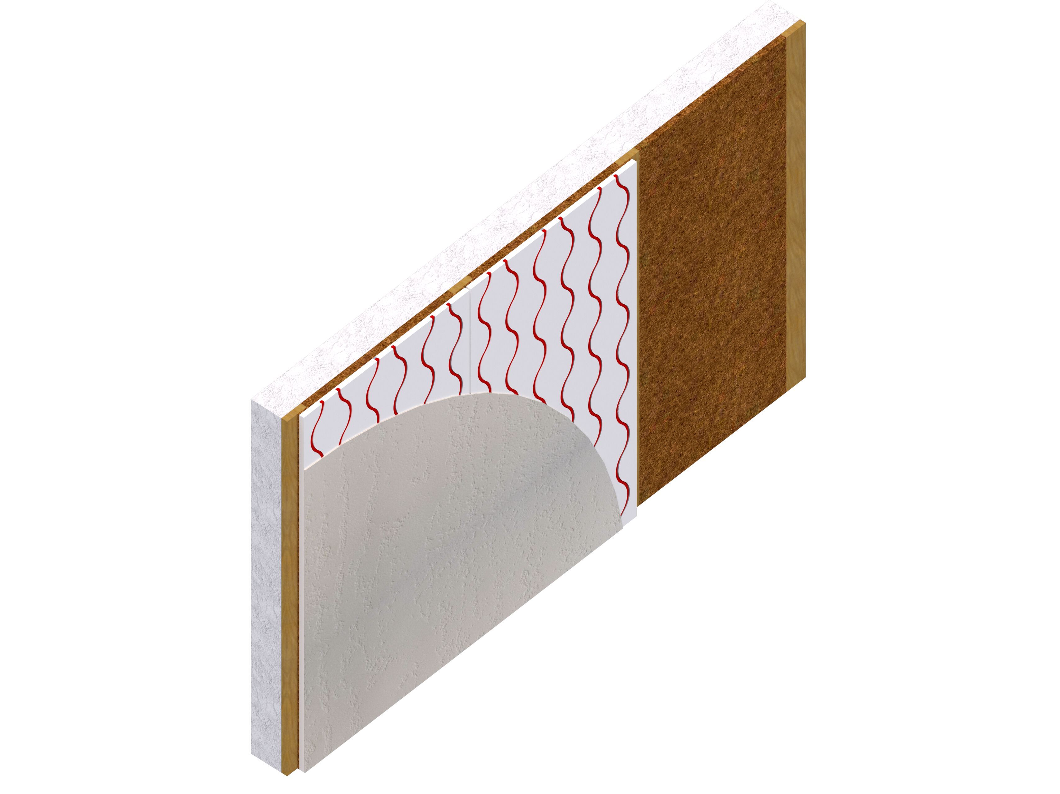 Лучистая стеновая панель из мелового волокна ECOBEL FinoTherm® ARCH-00049990