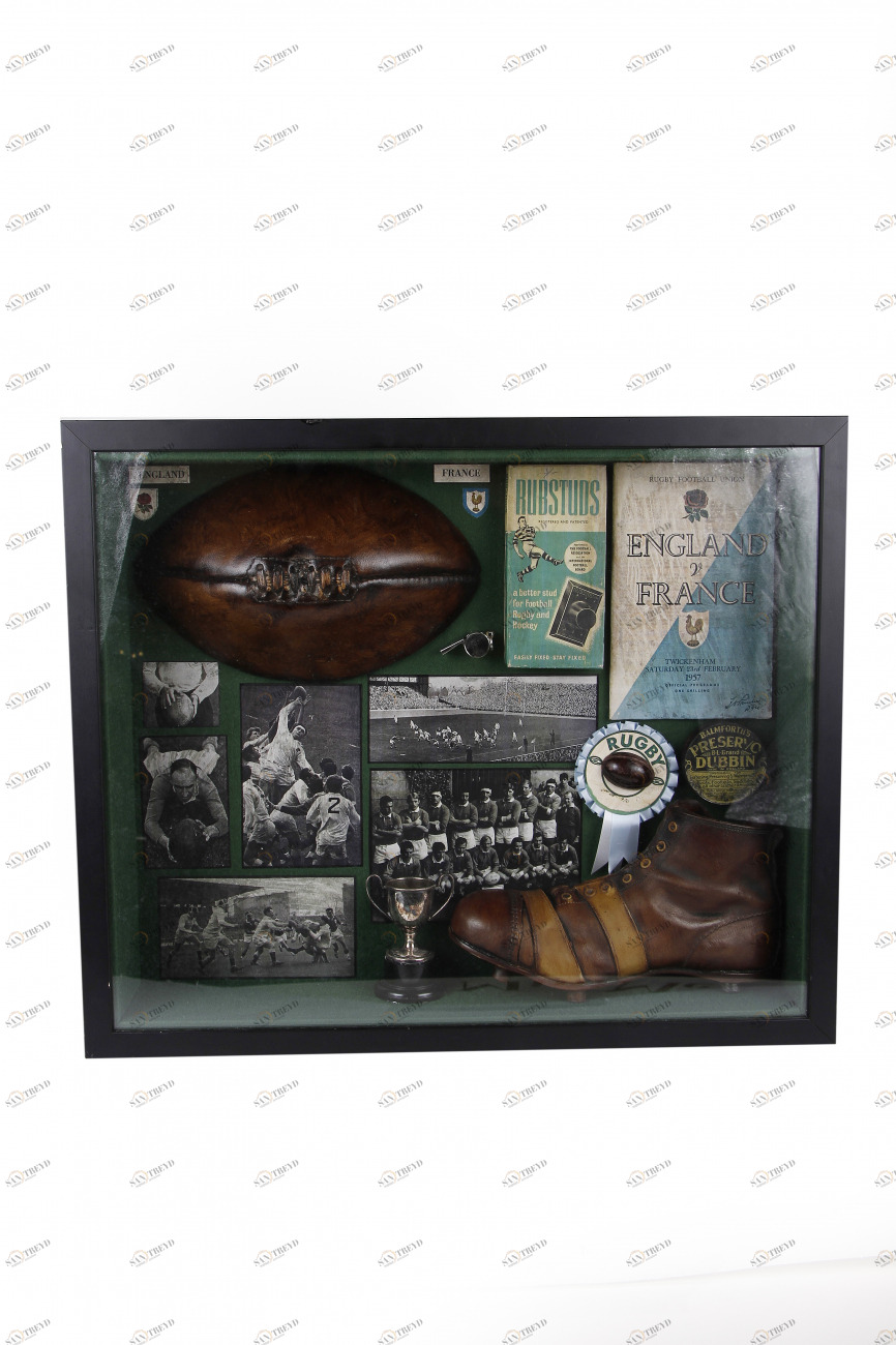 Картина в коричневой раме 50х60 см Shadow collage MINIME  010124 Коричневый;черный 