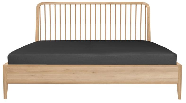 Ethnicraft Двуспальная кровать из дуба Oak spindle 51246-47 - Вид №3