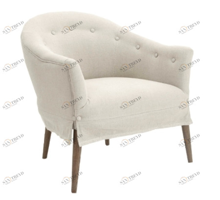 Кресло Alaina Occasional молочное PUSHA ALAINA 062332 Молочный 