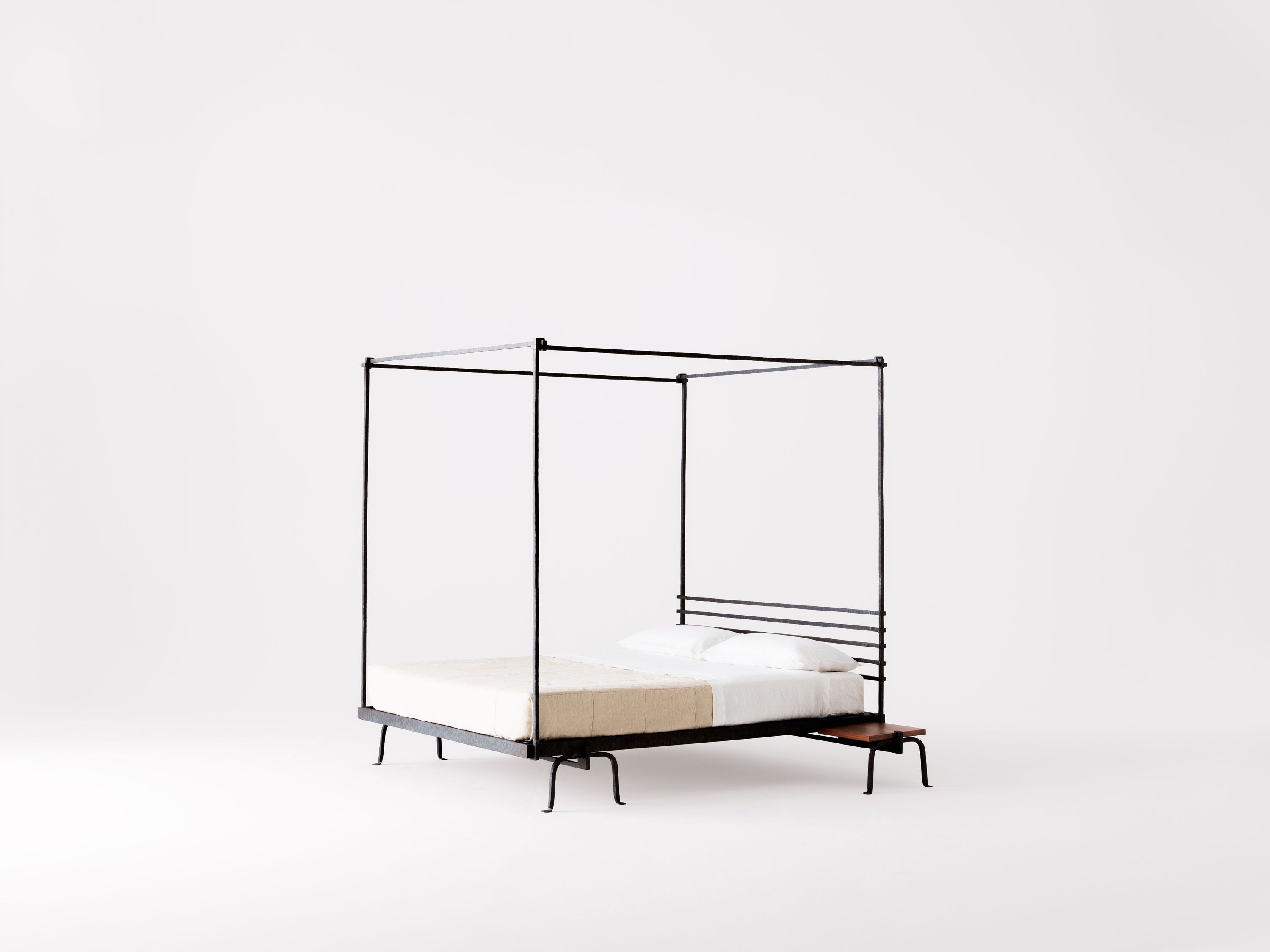 Двуспальная кровать из кованого железа с балдахином Lispi TRESPOLO ARCH-00104943 - Вид №6