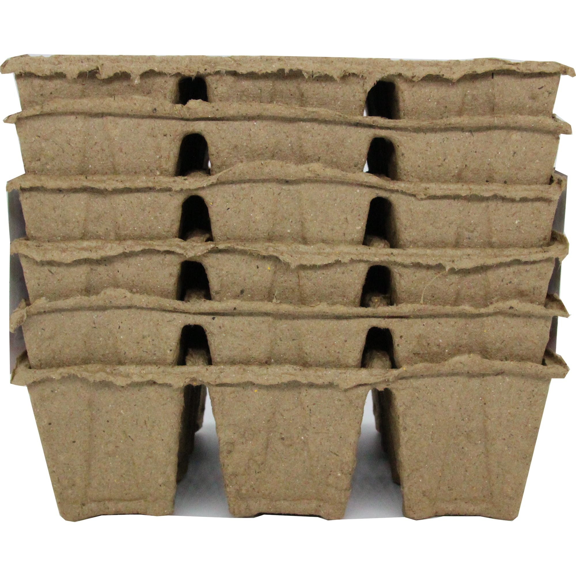 83707663 Горшок торфяной для рассады 6 ячейки, 6 шт Santreyd 