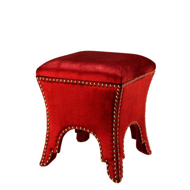 Пуф La Cigale от Eichholtz красный EICHHOLTZ ДИЗАЙНЕРСКИЕ, EICHHOLTZ 061299 Красный  - Вид №1