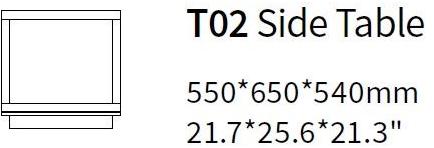 HC28 Cosmo Сервисный столик с вещевым ящиком Pianpian T02 - Вид №1