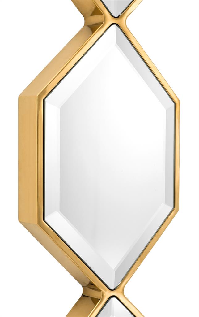 Зеркальное панно трио настенное 111075 от Eichholtz EICHHOLTZ ДИЗАЙНЕРСКИЕ 247189 Золото  - Вид №2