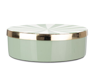 Пустые круглые металлические крышки