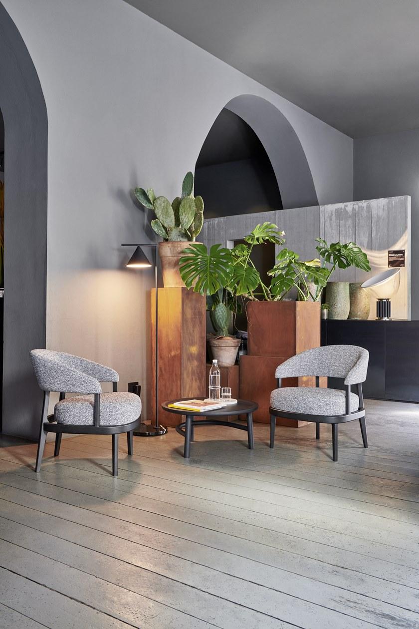 Very Wood Стул из ткани с подлокотниками Eclipse 02 - Вид №1