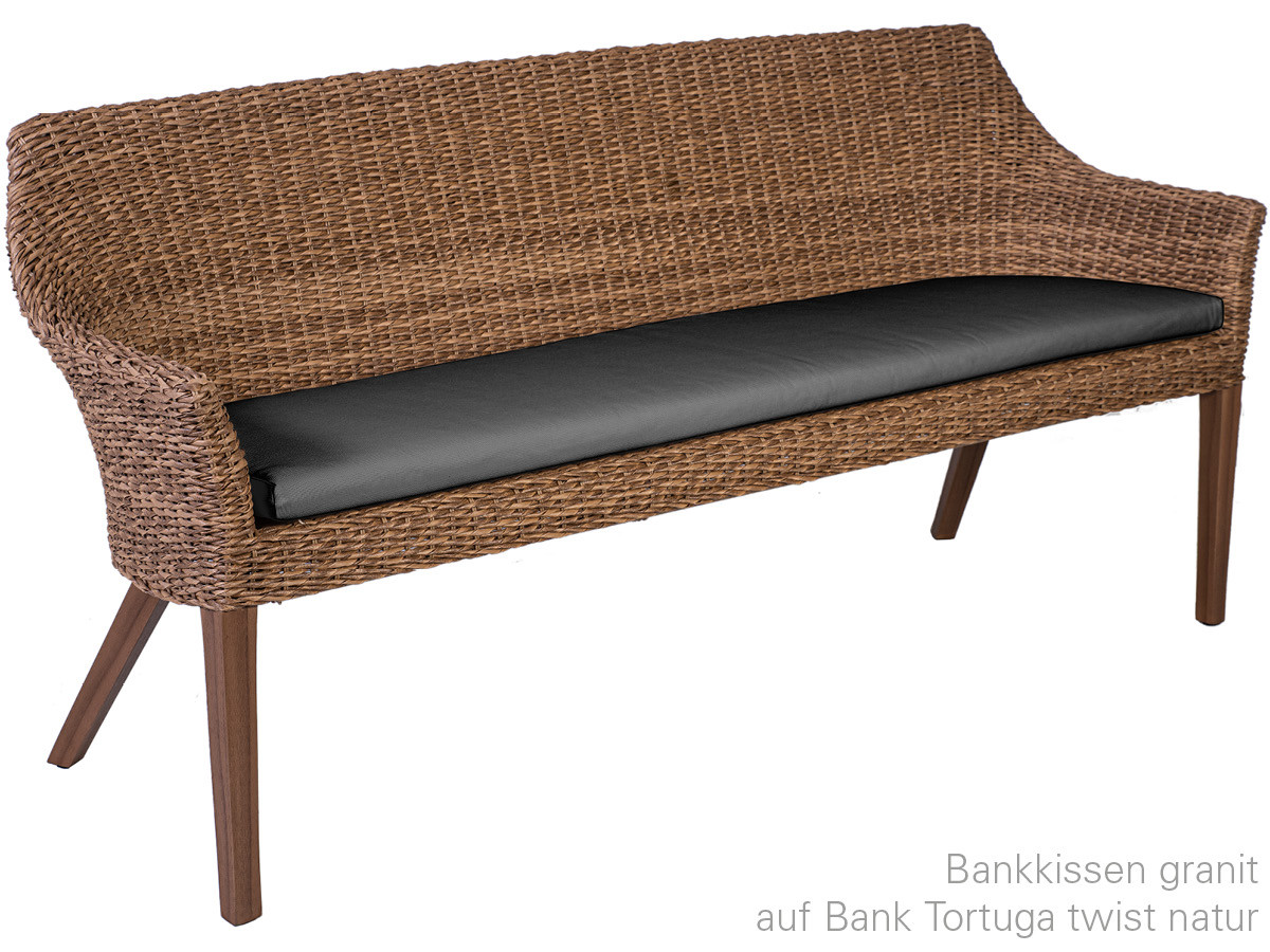 10.00.1524 Подушка на скамейку Тортуга садовая гранит 3-х местная Mbm Tortuga - Вид №2