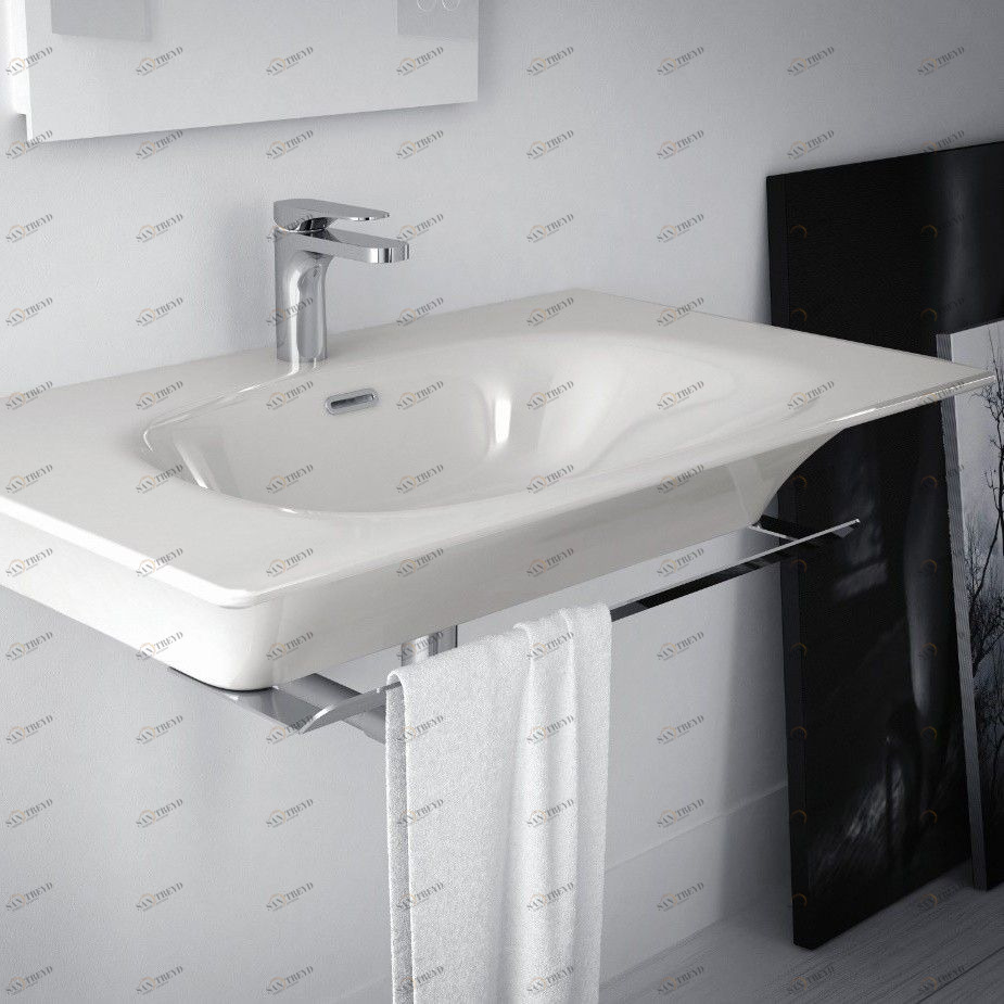 43329 Встроенная раковина под столешницу овальная Ceramica Hidra 