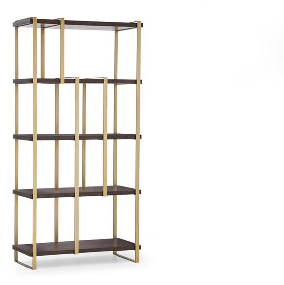 Formitalia Открытый отдельно стоящий книжный шкаф из шпонированной древесины sun-id-1414546 - Вид №1