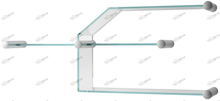 Tonelli Design Книжный шкаф / полка из стекла sun-id-1482308