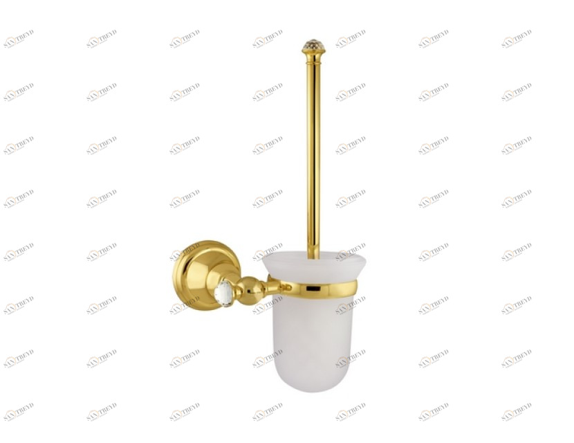 036284.000.30 Подставка для ершика с кристаллами сваровски Античная латунь Mestre Pacifica