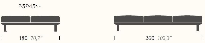 Kettal Садовая скамейка из ткани Boma #25055 - Вид №4