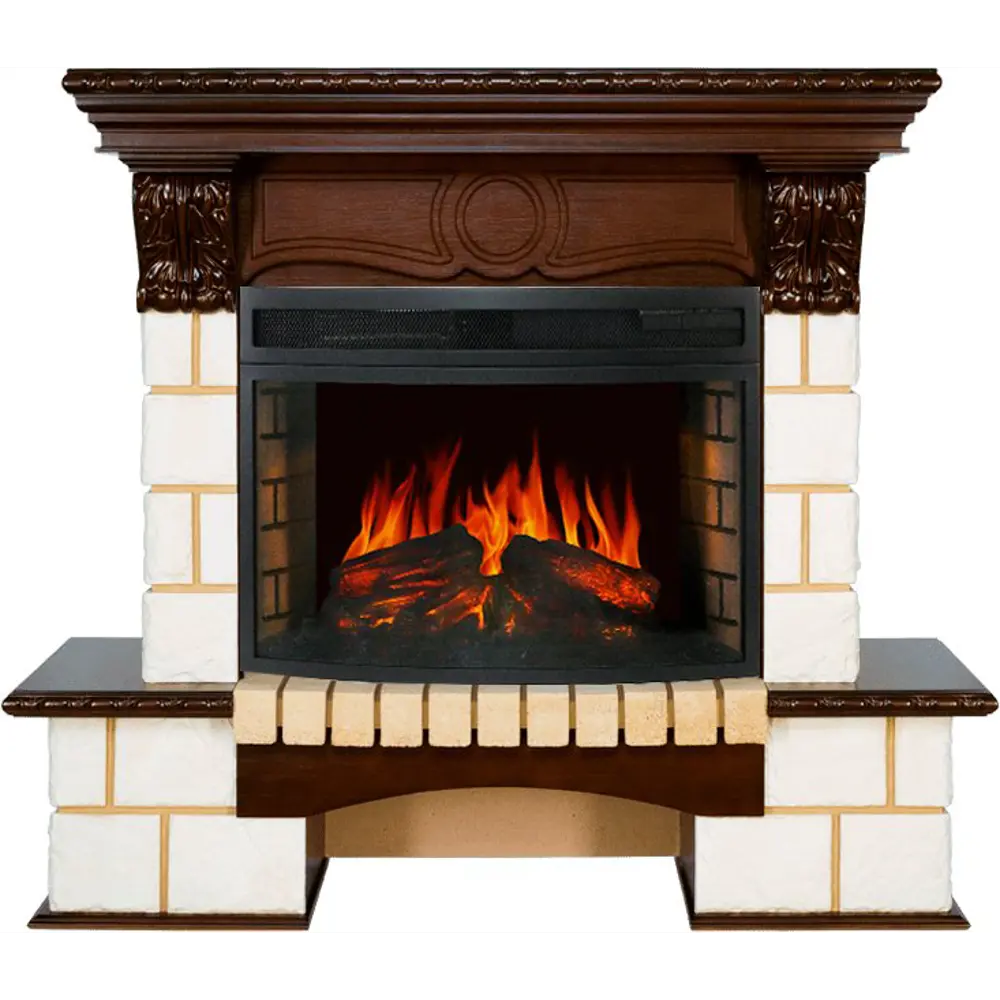 Каминокомплект Royal Flame Pierre Luxe под Dioramic 25 LED FX 1.5 кВт 89396873 STLM-2006777 