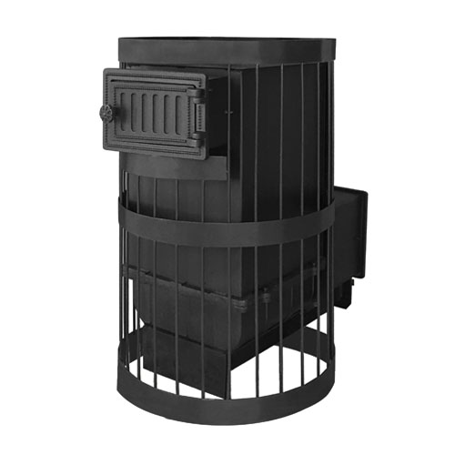 Банная печь Везувий Ураган Стандарт 12 (ДТ-3) с закрытой каменкой 5028 - Вид №1