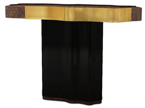 Malabar Консоль из лакированной древесины с ящиками Horizon sun-id-1446817 - Вид №1